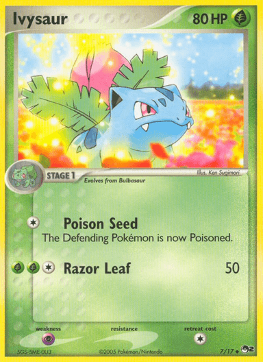 Ivysaur, POP Series 2 7