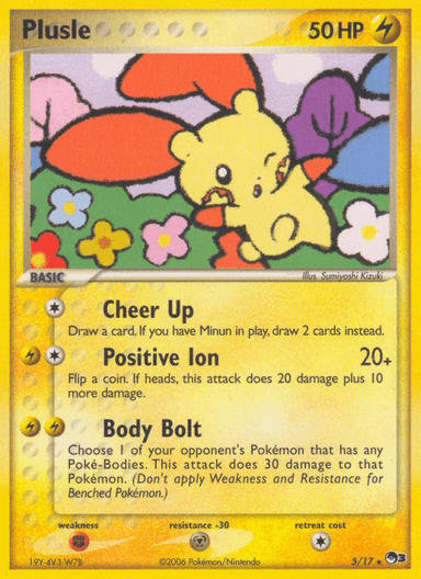 Plusle, POP Series 3 5