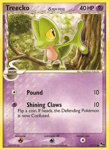 Treecko δ, POP Series 4 15