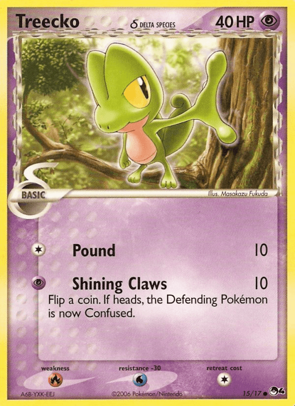 Treecko δ, POP Series 4 15
