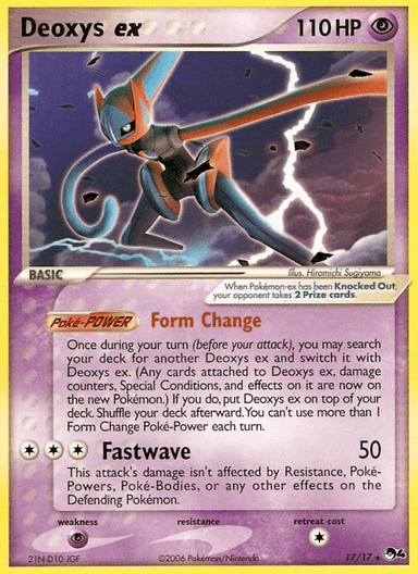 Deoxys ex, POP Series 4 17