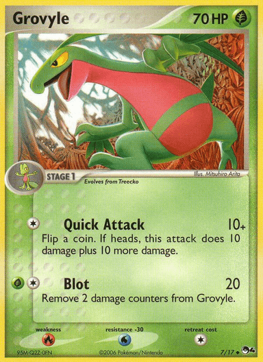 Grovyle, POP Series 4 7