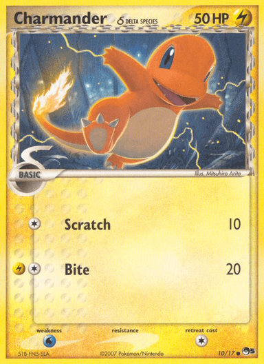 Charmander δ, POP Series 5 10