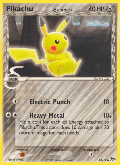 Pikachu δ, POP Series 5 13