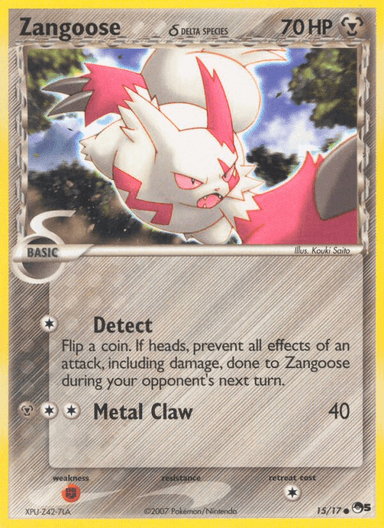 Zangoose δ, POP Series 5 15