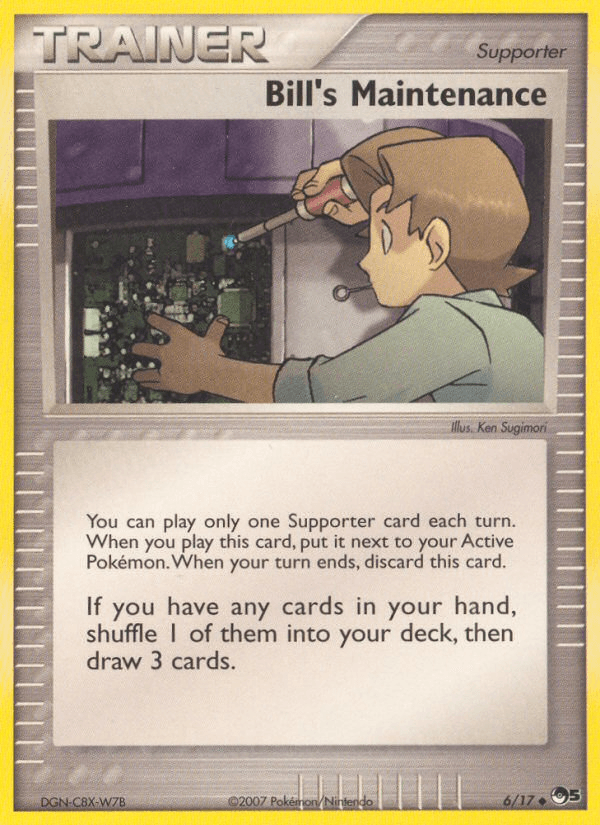 Bill's Maintenance, POP Series 5 6