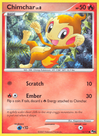 Chimchar, POP Series 6 14