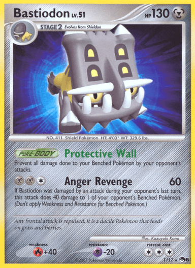 Bastiodon, POP Series 6 1