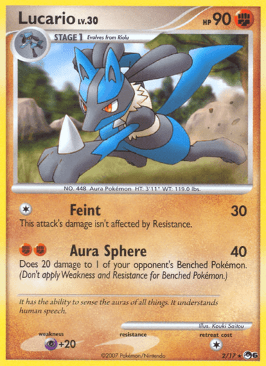 Lucario, POP Series 6 2