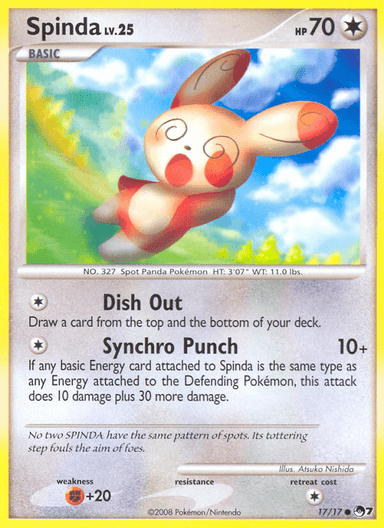 Spinda, POP Series 7 17
