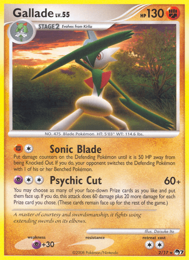 Gallade, POP Series 7 2