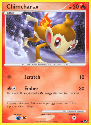 Chimchar, POP Series 8 12