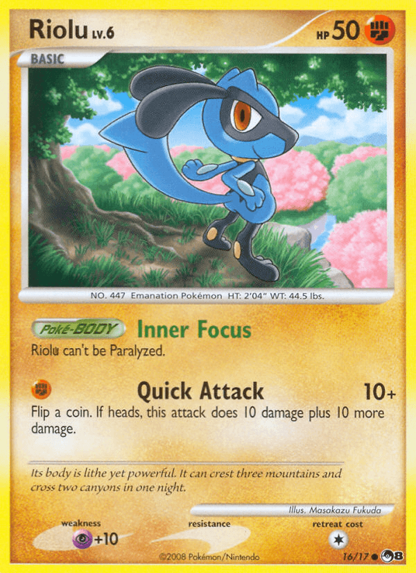 Riolu, POP Series 8 16