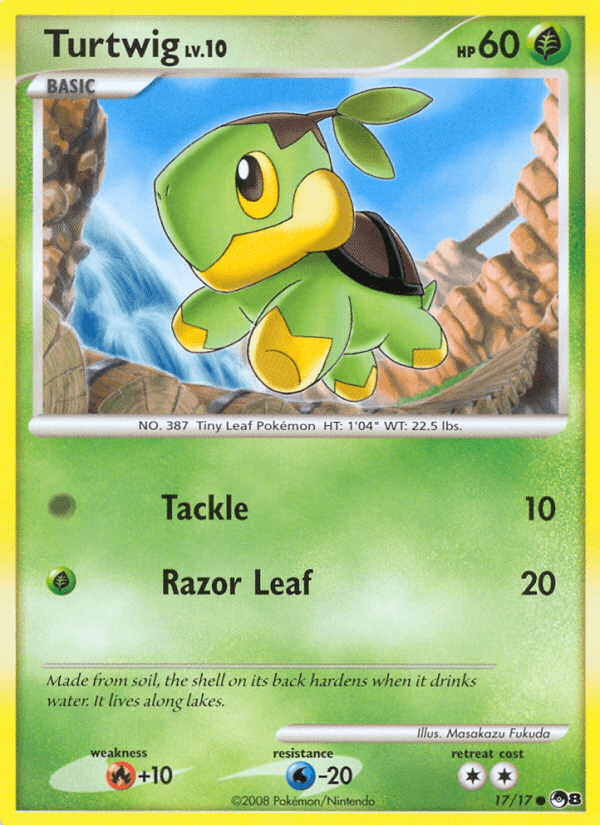 Turtwig, POP Series 8 17