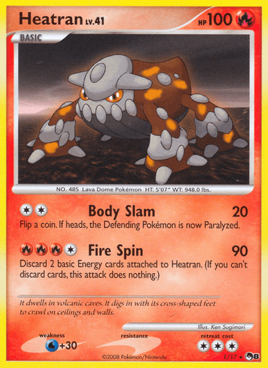 Heatran, POP Series 8 1