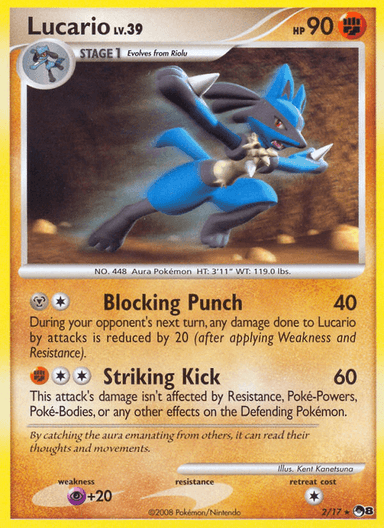 Lucario, POP Series 8 2