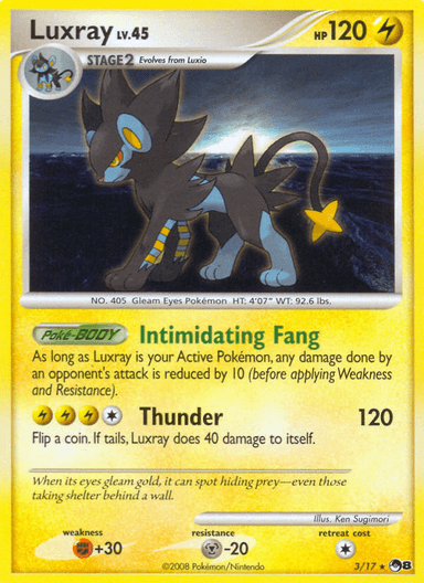 Luxray, POP Series 8 3