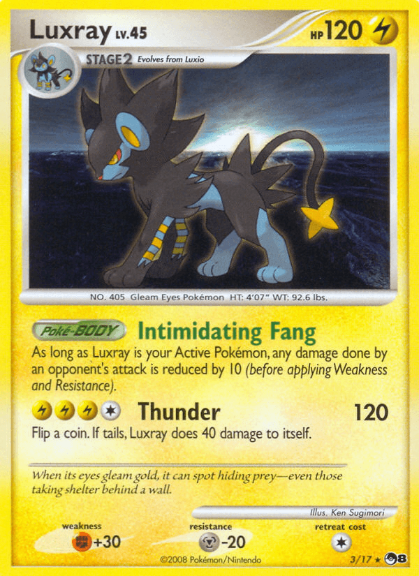 Luxray, POP Series 8 3