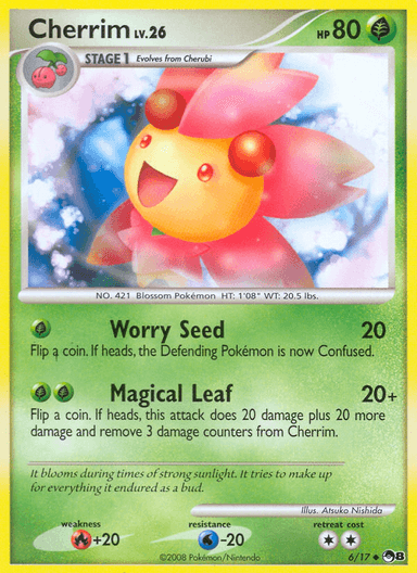 Cherrim, POP Series 8 6
