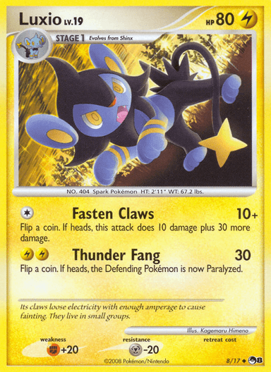 Luxio, POP Series 8 8