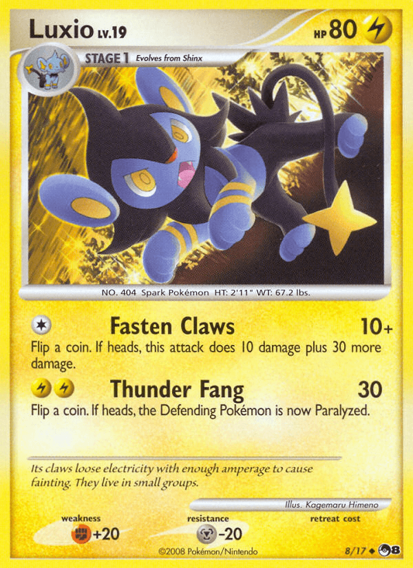 Luxio, POP Series 8 8