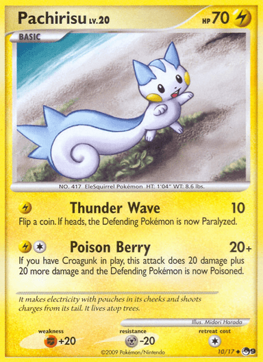 Pachirisu, POP Series 9 10