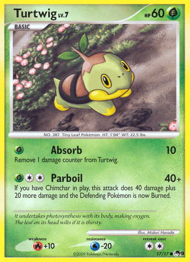 Turtwig, POP Series 9 17