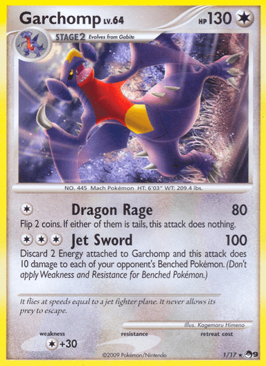 Garchomp, POP Series 9 1