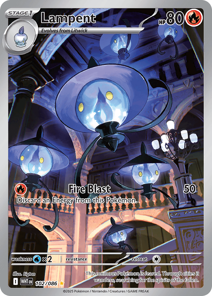 Lampent, White Flare 102