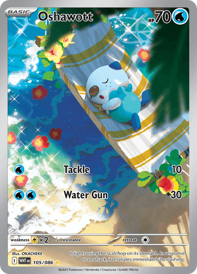 Oshawott, White Flare 105