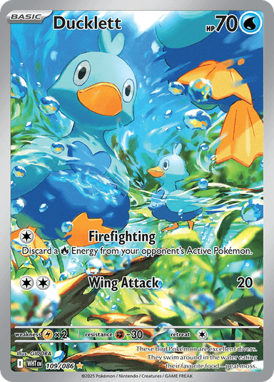 Ducklett, White Flare 109