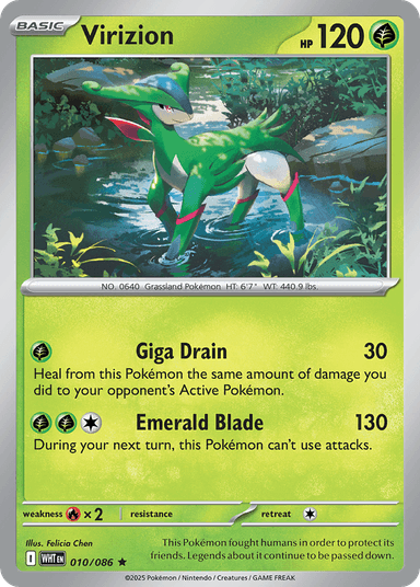 Virizion, White Flare 10