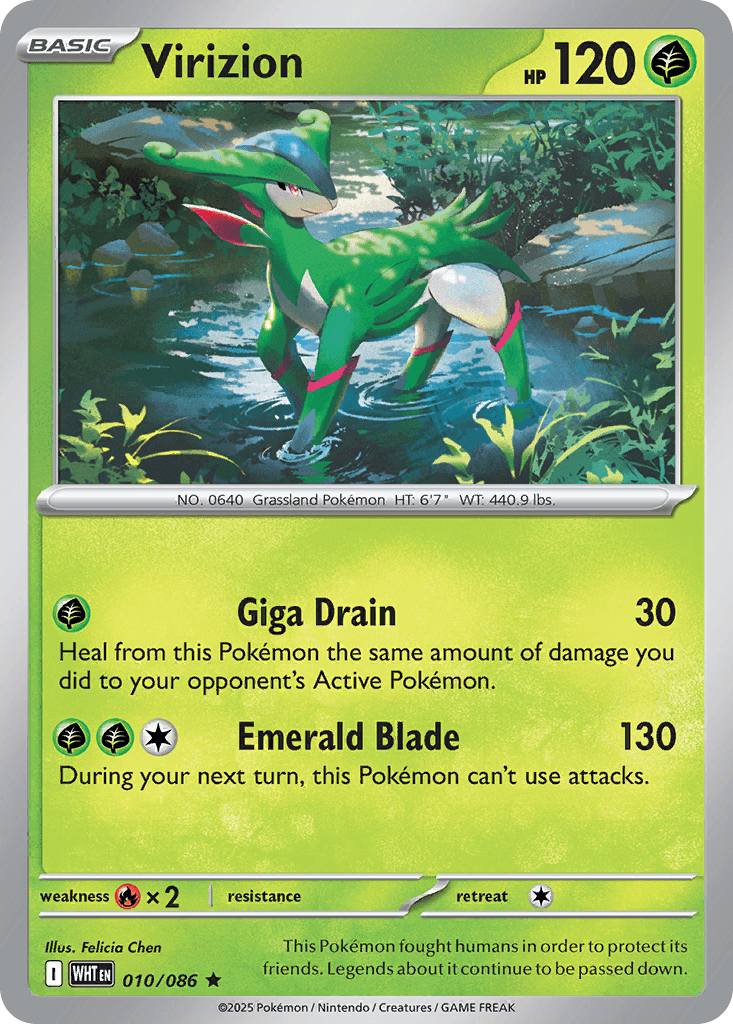 Virizion, White Flare 10