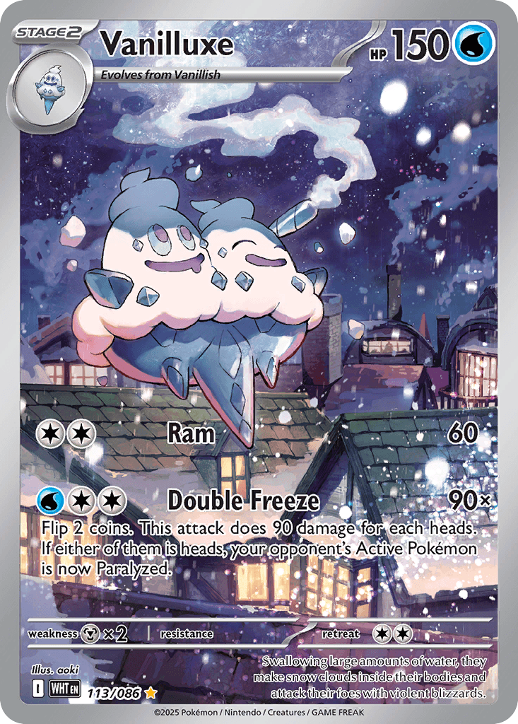 Vanilluxe, White Flare 113
