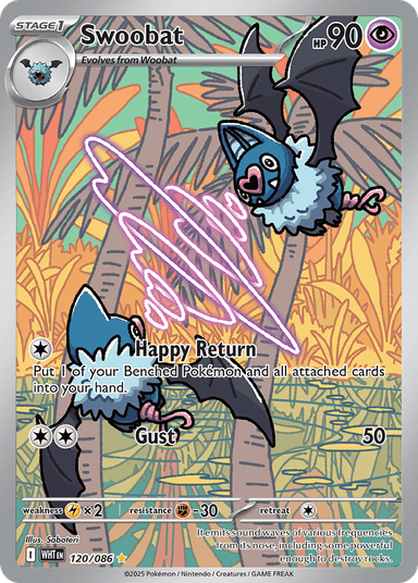 Swoobat, White Flare 120