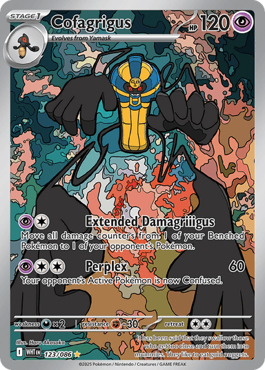 Cofagrigus, White Flare 123