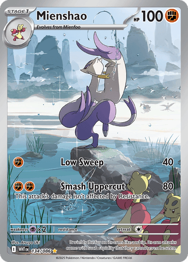 Mienshao, White Flare 134