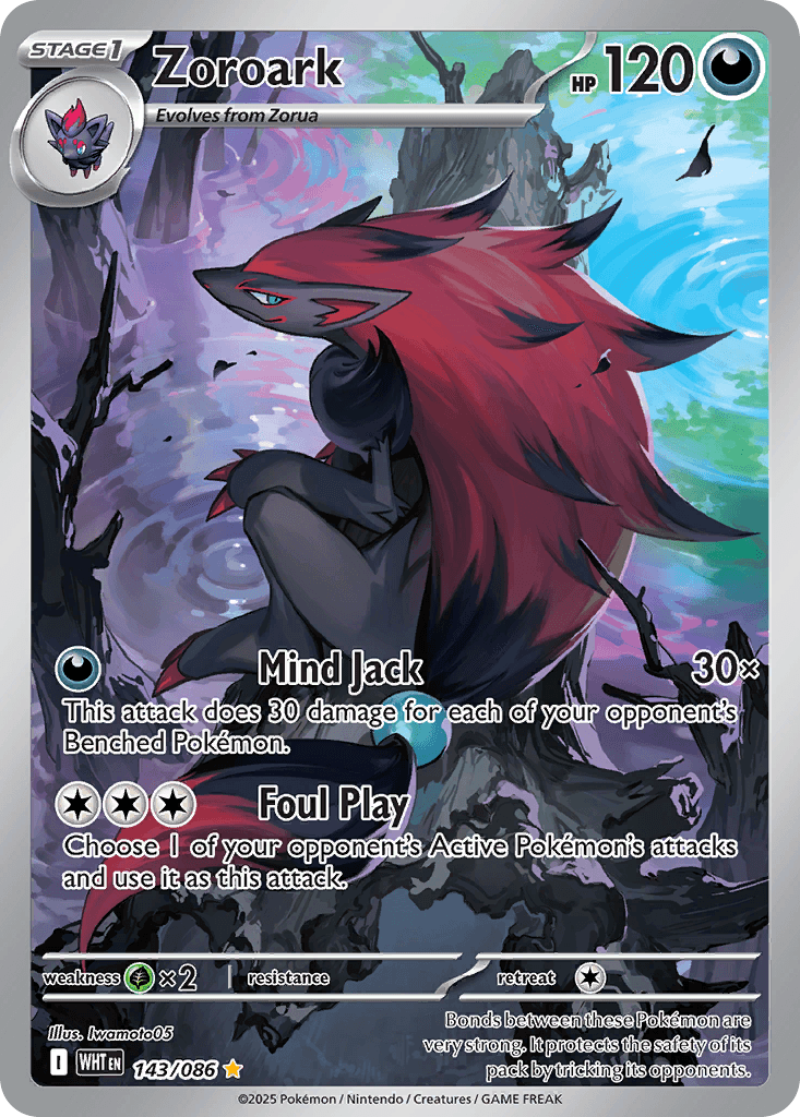 Zoroark, White Flare 143