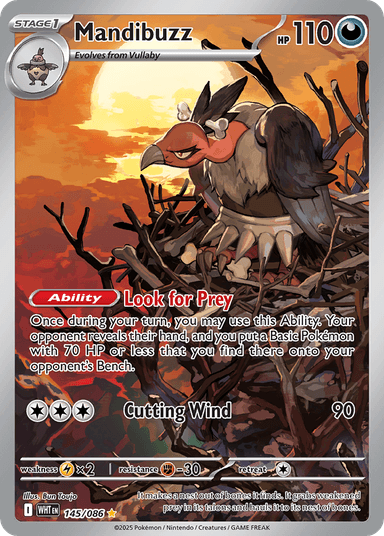 Mandibuzz, White Flare 145