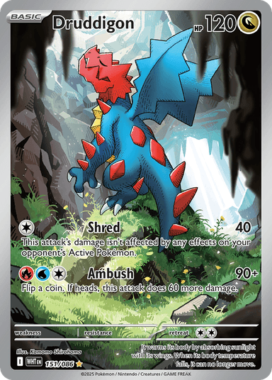Druddigon, White Flare 151