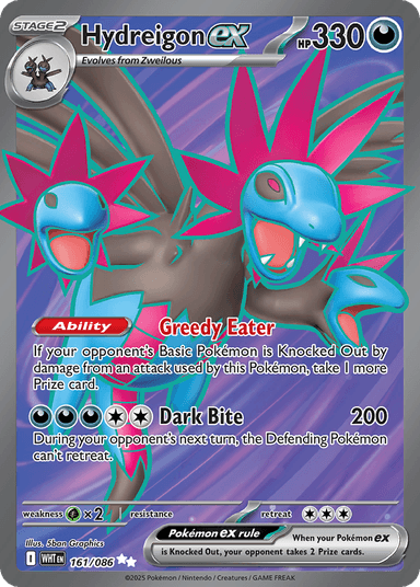 Hydreigon ex, White Flare 161