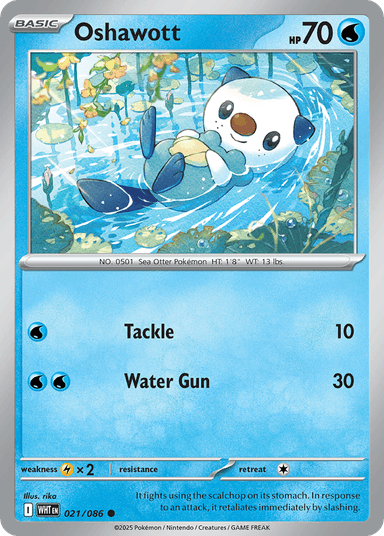 Oshawott, White Flare 21