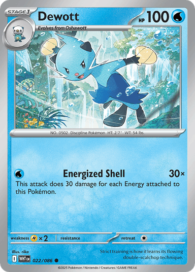 Dewott, White Flare 22