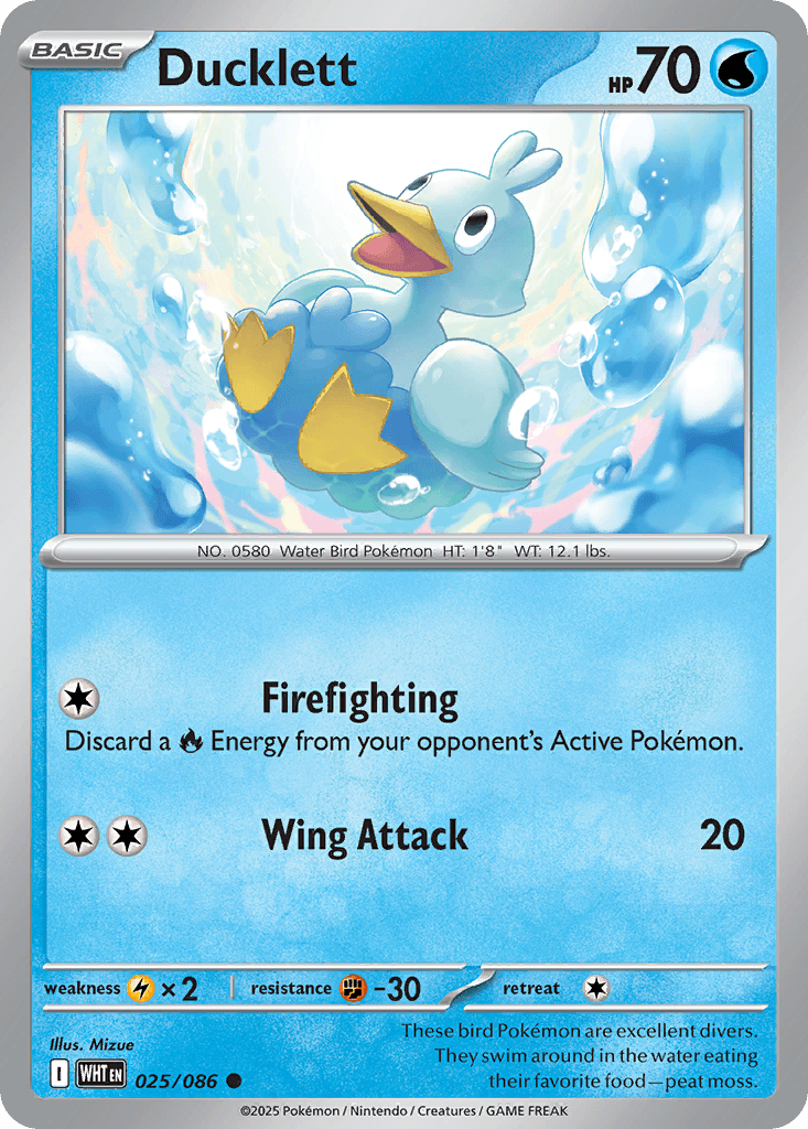 Ducklett, White Flare 25