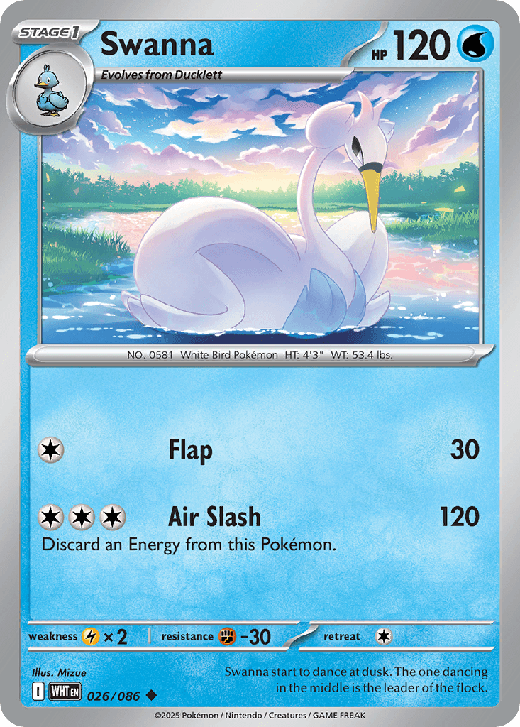 Swanna, White Flare 26