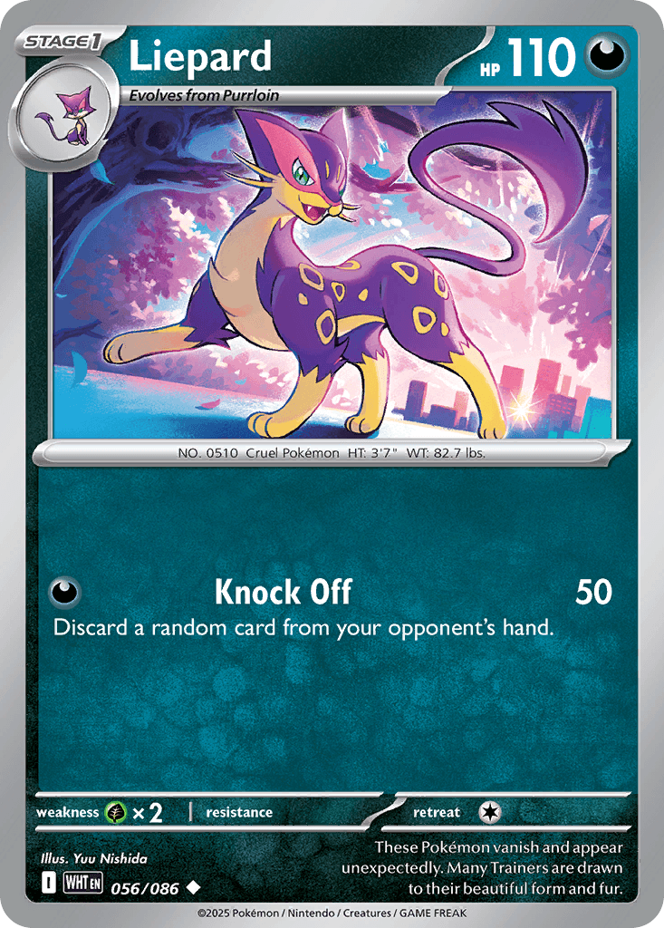 Liepard, White Flare 56