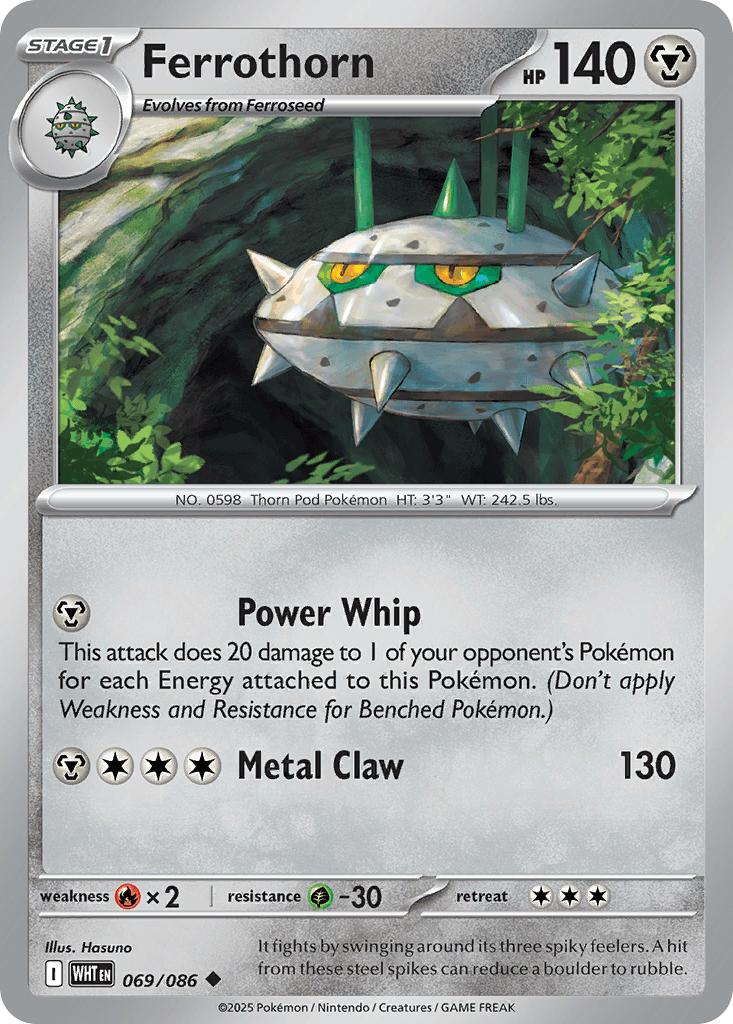 Ferrothorn, White Flare 69