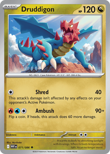 Druddigon, White Flare 71
