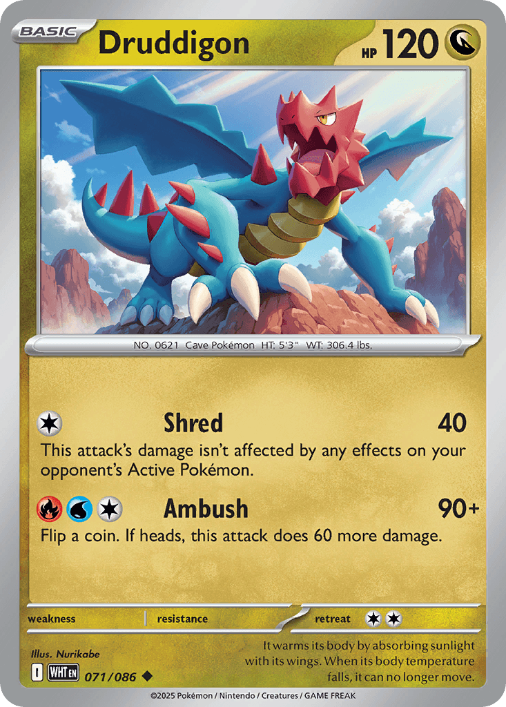 Druddigon, White Flare 71