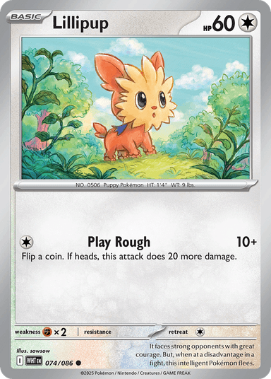 Lillipup, White Flare 74